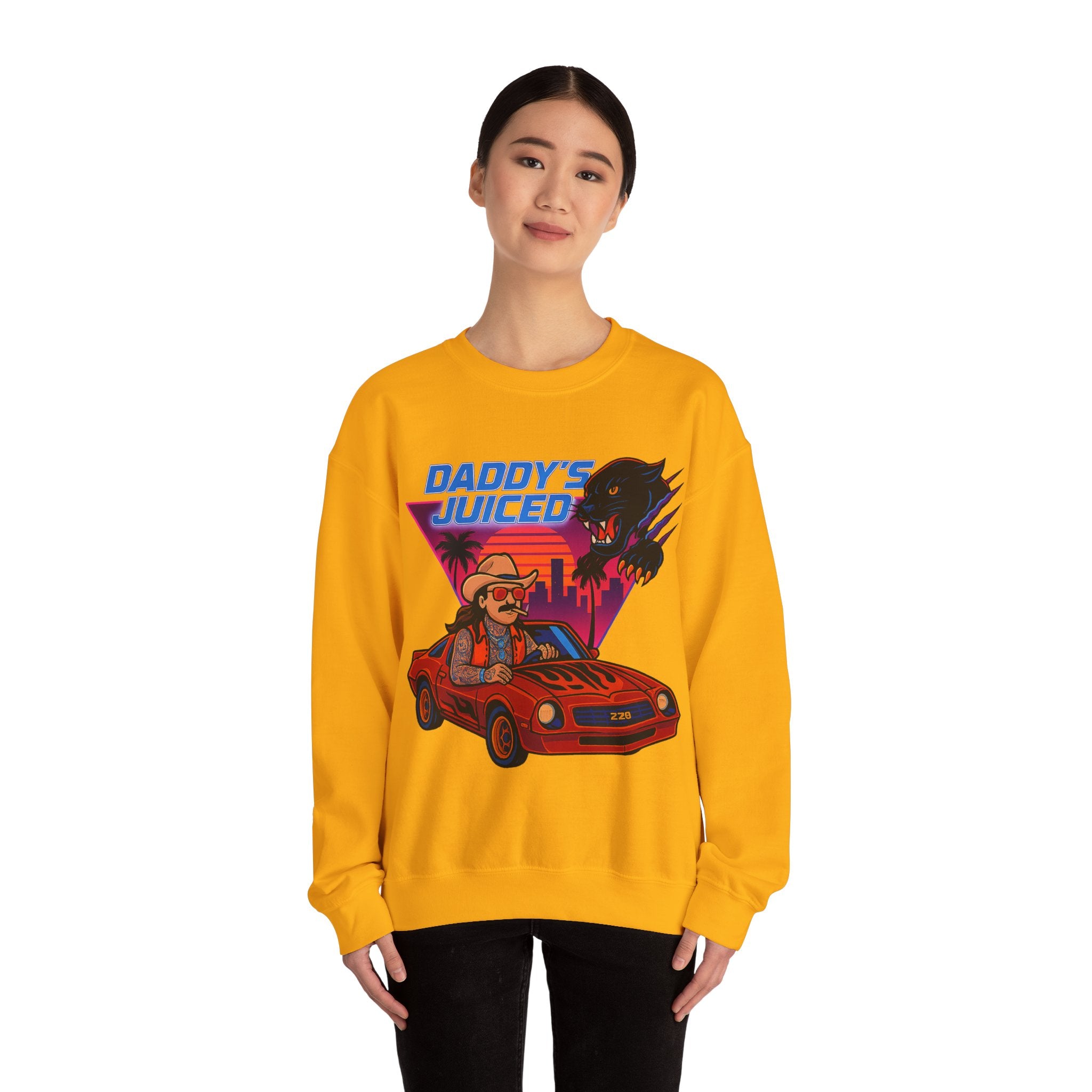 DADDYS JUICED 80'S CREWNECK